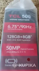 Продам совершенно новый телефон TCL 505
