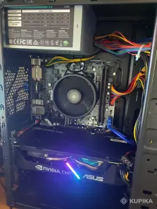 Компьютер для работы игр RYZEN5 RTX 2070 ssd 24"