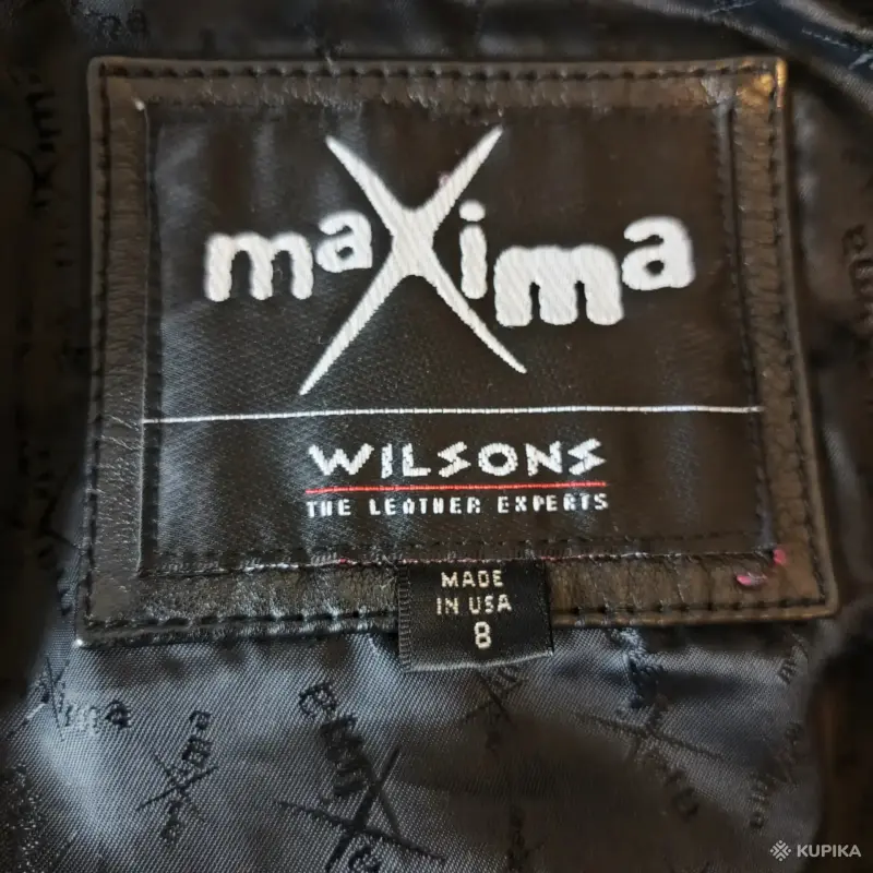 Куртка из натуральной кожи Wilsons Leather р-р 8 (замеры в описании). - Вся Беларусь - 262775 - Доска объявлений Kupika.by - Фото 9