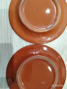 Декоративная керамическая тарелка. 16,5 см. СССР.