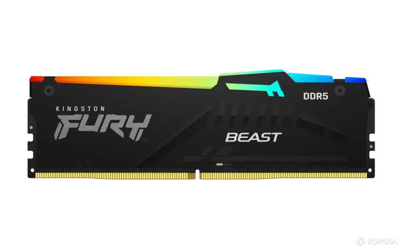 Оперативная память Kingston FURY Beast RGB 16ГБ DDR5 6000 МГц KF560C40BBA-16