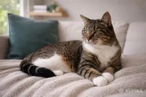 Замечательная кошечка Лучик в дар