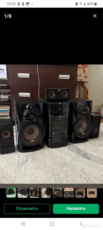 Муз центр JVC