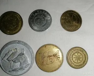 Жетоны разные, оптом все