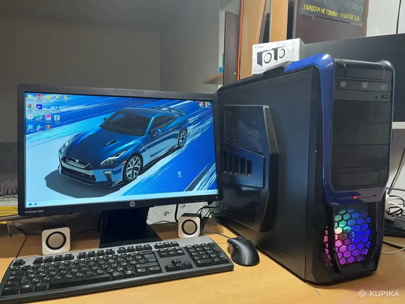 PC игровой компьютер 12 Ядер/RAM 16GB/1Tb/SSD/RX 580 8Gb