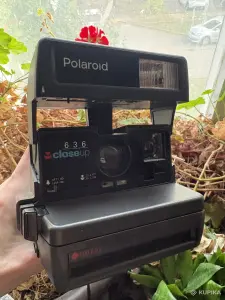 Фотоаппарат мгновенной печати винтажный Polaroid Close Up 636