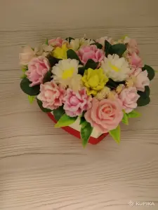 Букет из мыла