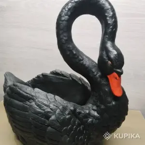 Лебедь кашпо
