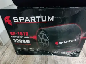 Автомобильный сабвуфер Spartum 10 д 3200 ватт
