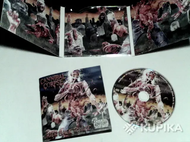 CD Cannibal Corpse ''Eaten Back to Life'' - Вся Беларусь - 264857 - Доска объявлений Kupika.by - Фото 2