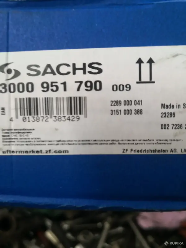 Автозапчасти - 3000 951 790 SACHS Комплект сцепления. НЕДОРОГО!!! - Вся Беларусь - Фото 7 3000 951 790 SACHS Комплект сцепления. НЕДОРОГО!!! - Вся Беларусь - 264882 - Доска объявлений Kupika.by - Фото 7