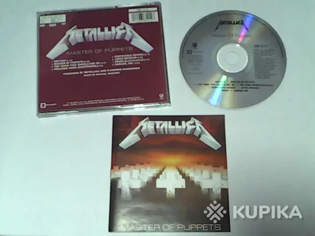 CD Metallica ''Master of Puppets''