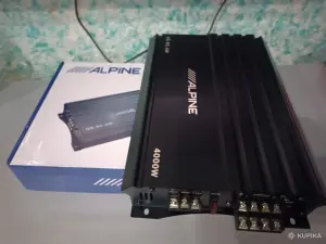 Автомобильный 4-канальный усилитель звука 4000W ALPINE