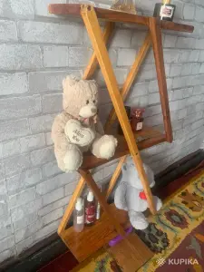Полка стеллаж с тремя ярусами