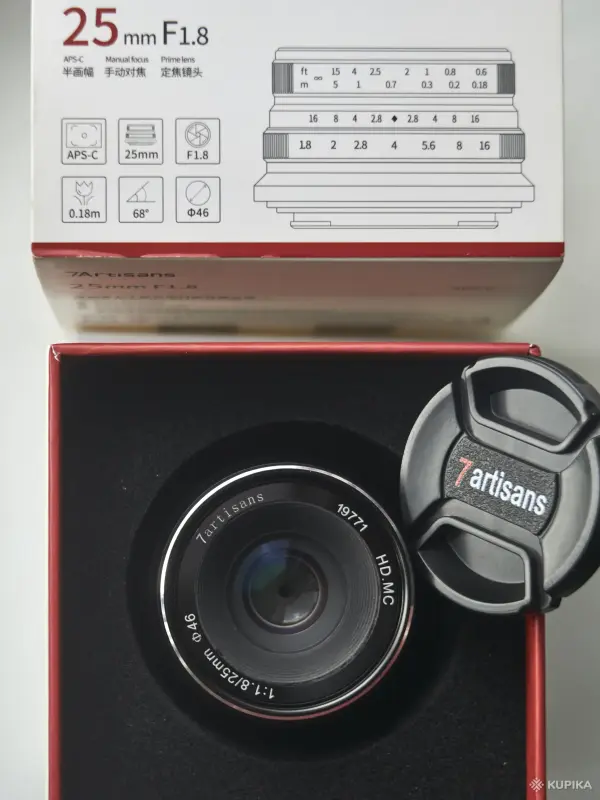 Объектив 7artisans 25mm f1.8 для Sony-E(APS-C) - Вся Беларусь - 264155 - Доска объявлений Kupika.by - Фото 5