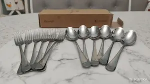 Столовые приборы Pinti Inox (Италия),-десертные ложки и вилки