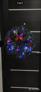 Новогодний венок на дверь