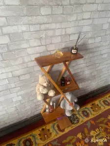 Полка стеллаж с тремя ярусами
