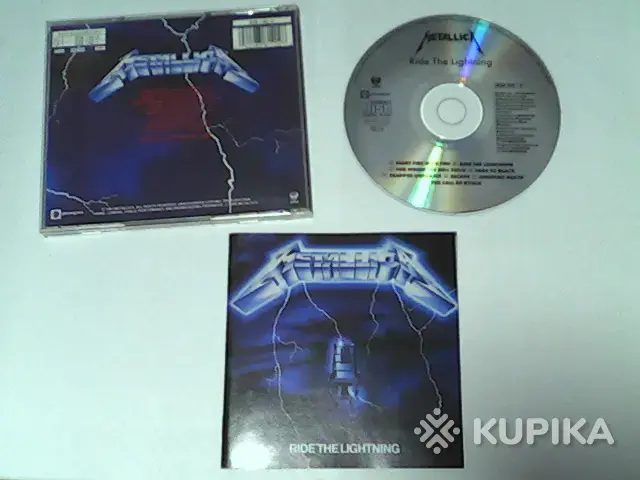 CD Metallica ''Ride the Lightning''
