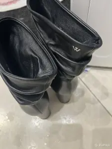 Сапоги кожаные новые
