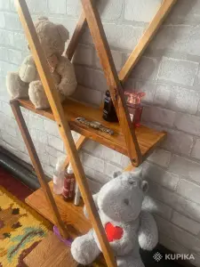 Полка стеллаж с тремя ярусами