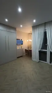 Квартира-студия на 17 этаже