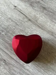 Серебряное кольцо с футляром