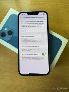 iPhone 13 256 GB (синий) 100% АКБ
