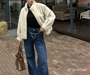 Новая шуба под натуральную yos zara lsd