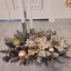 Новогодняя интерьерная композиция ручной работы со свечами / Настольный рождественский декор - Вся Беларусь - 264049 - Доска объявлений Kupika.by - Фото 4