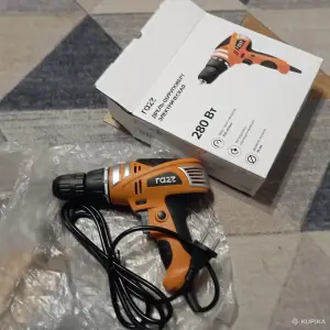 Дрель-шуруповерт Razz TD-280KR