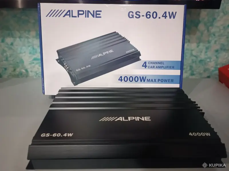 Автомобильный 4-канальный усилитель звука 4000W