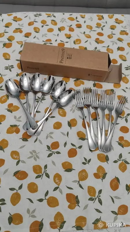 Посуда и кухонные аксессуары - Столовые приборы Pinti Inox (Италия),-десертные ложки и вилки - Вся Беларусь - Фото 5 Столовые приборы Pinti Inox (Италия),-десертные ложки и вилки - Вся Беларусь - 266045 - Доска объявлений Kupika.by - Фото 5